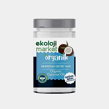 Organik Soğuk Sıkım Hindistan Cevizi Yağı 300 gr