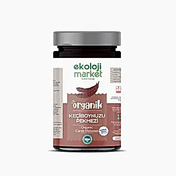Organik Soğuk Sıkım Keçiboynuzu Pekmezi 380 gr