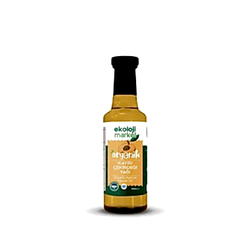 Organik Soğuk Sıkım Kayısı Çekirdeği Yağı 100 ml