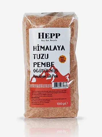 Hepp Himalaya Tuzu Pembe- Öğütülmüş 1000 gr