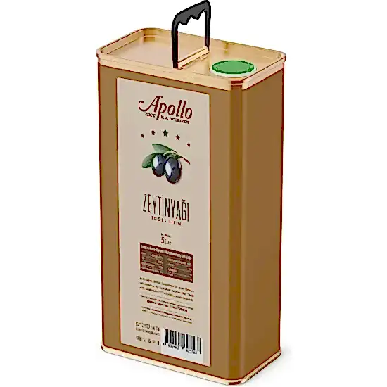 YENİ MAHSUL Ege Soğuk Sıkım Zeytinyağı 5 Lt.