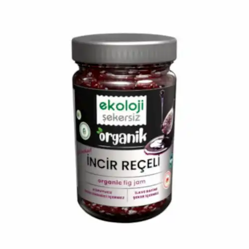 Organik Şekersiz İncir Reçeli 380 gr