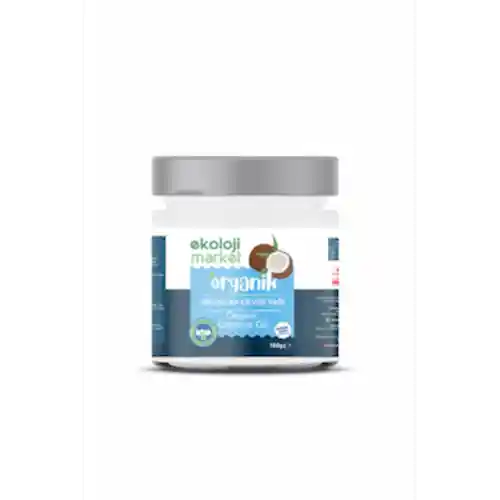 Organik Soğuk Sıkım Hindistan Cevizi Yağı 180 gr