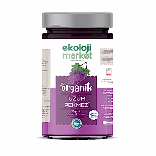 Organik Soğuk Sıkım Üzüm Pekmezi 640 gr