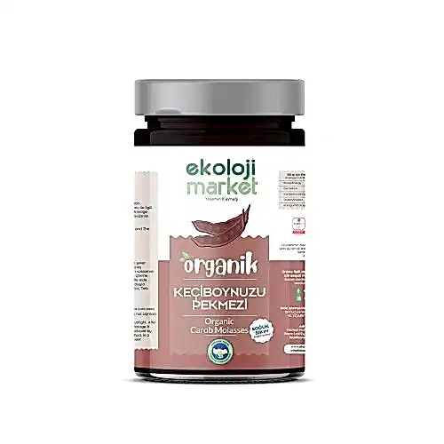 Organik Soğuk Sıkım Keçiboynuzu Pekmezi 380 gr