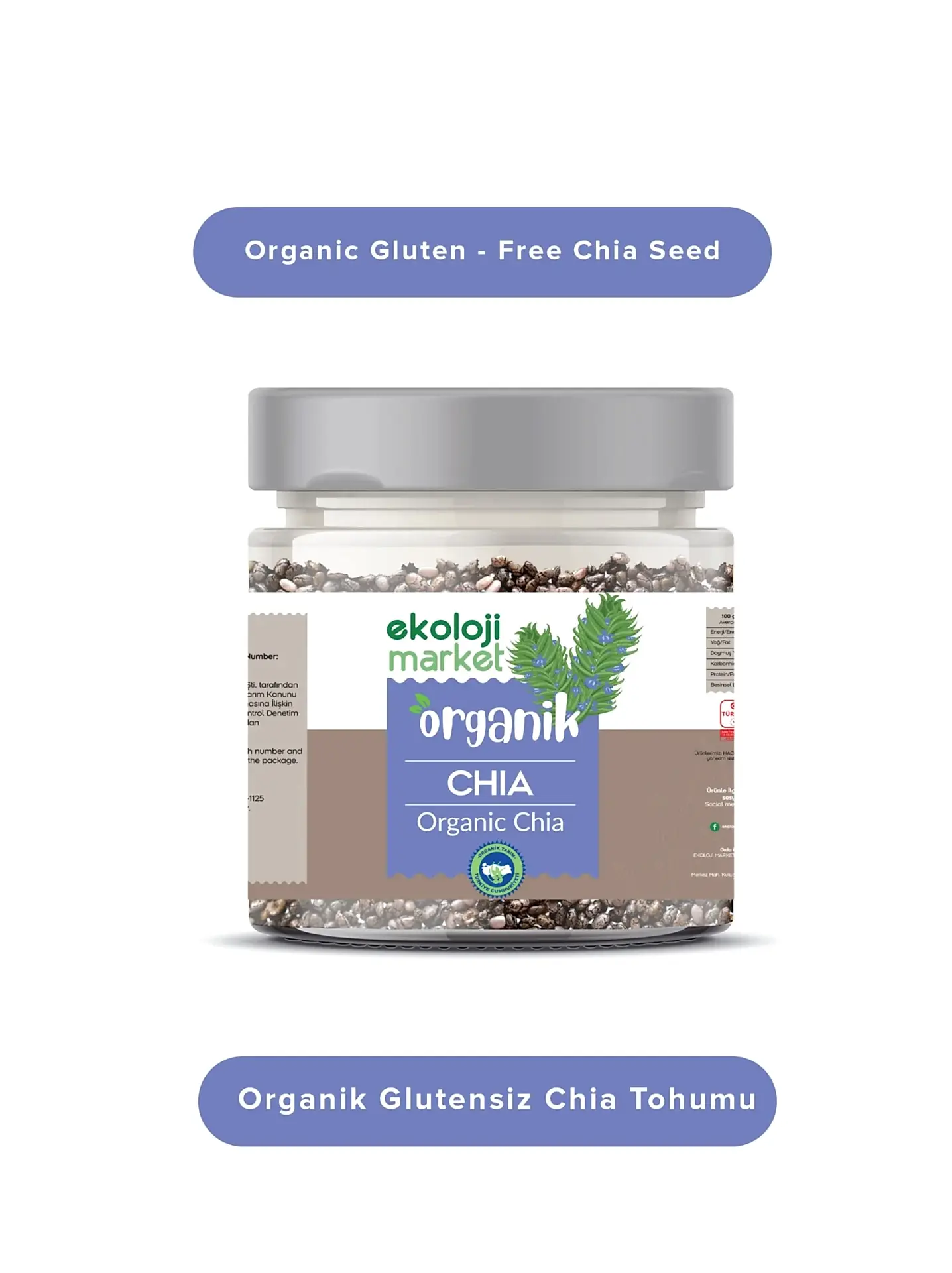 Organik Glutensiz Chia 150 gr