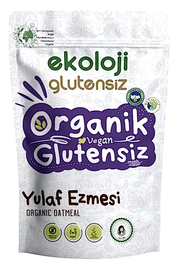Organik Glutensiz Yulaf Ezmesi 300 Gr