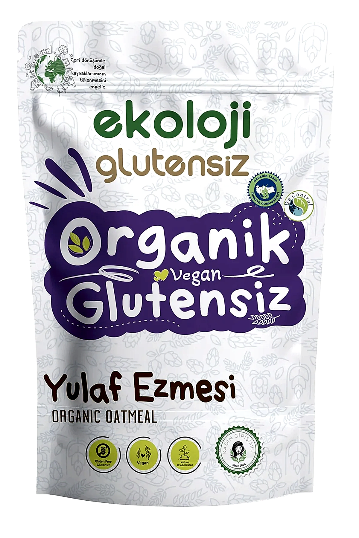 Organik Glutensiz Yulaf Ezmesi 300 Gr