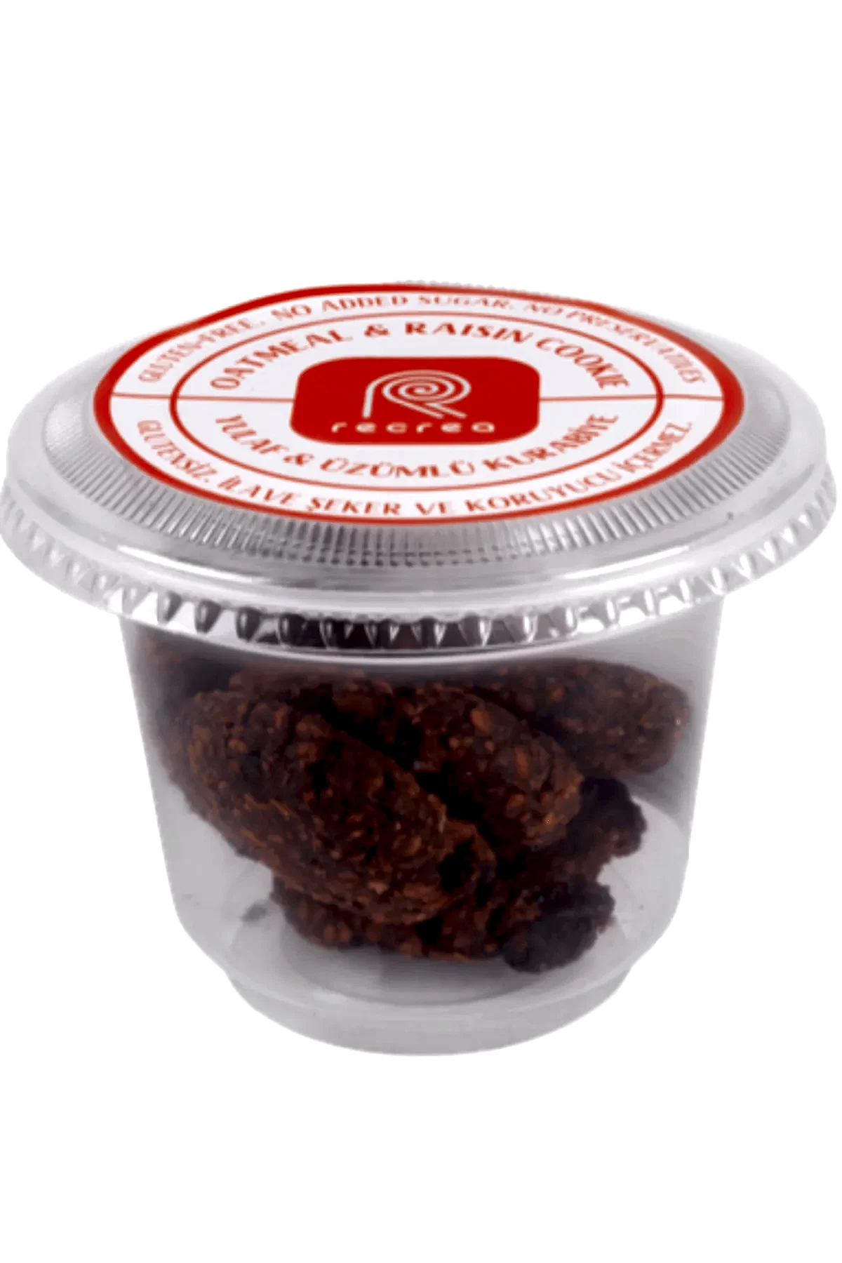 Glutensiz Yulaflı ve Üzümlü kurabiye