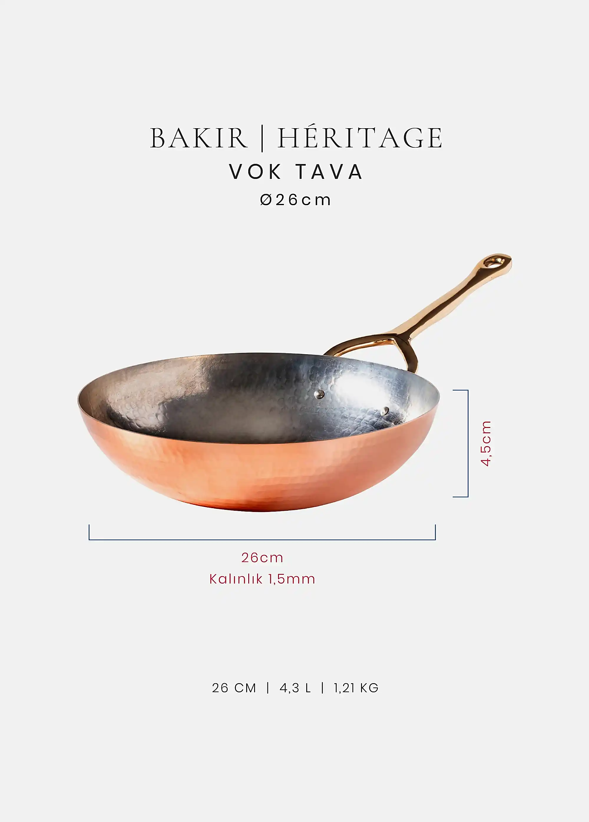 Voeux Vok Tava - Bakır - Héritage