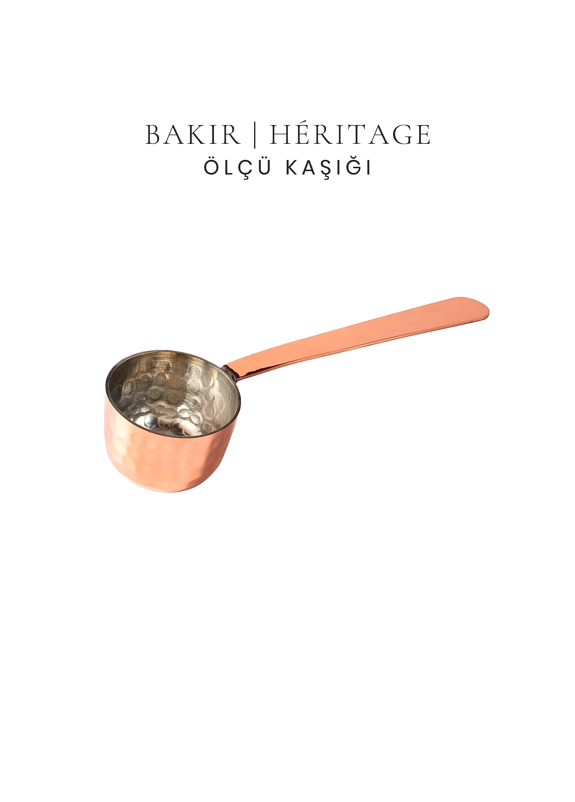 Voeux Ölçü Kaşığı - Bakır - Héritage