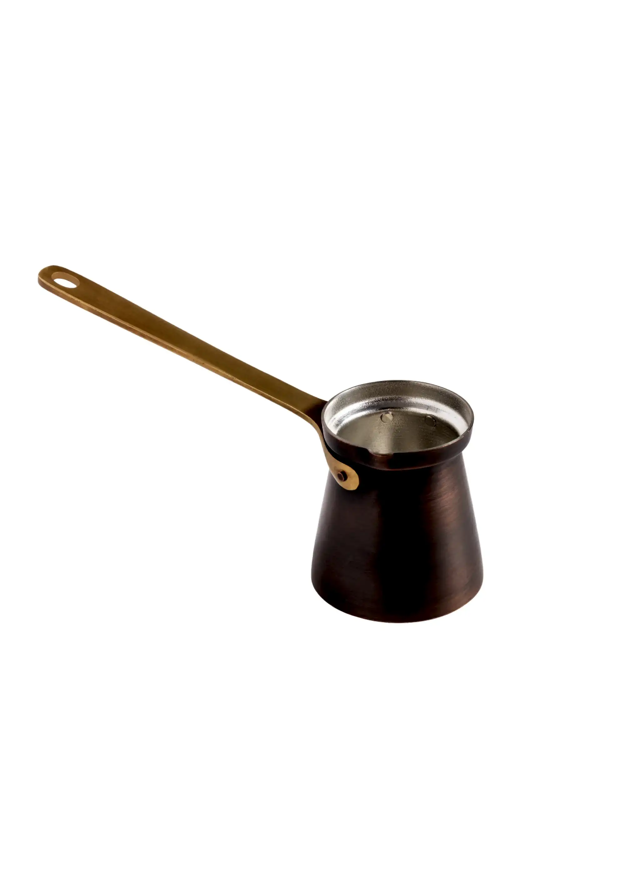 Voeux T5,5 - В5,5 - Н6 cm Kahve Cezvesi - Bakır - Artisan
