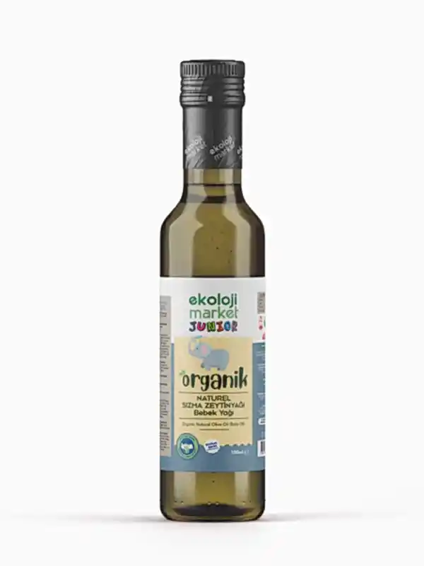 Organik Junior Soğuk Sıkım Zeytinyağı 250 Gr