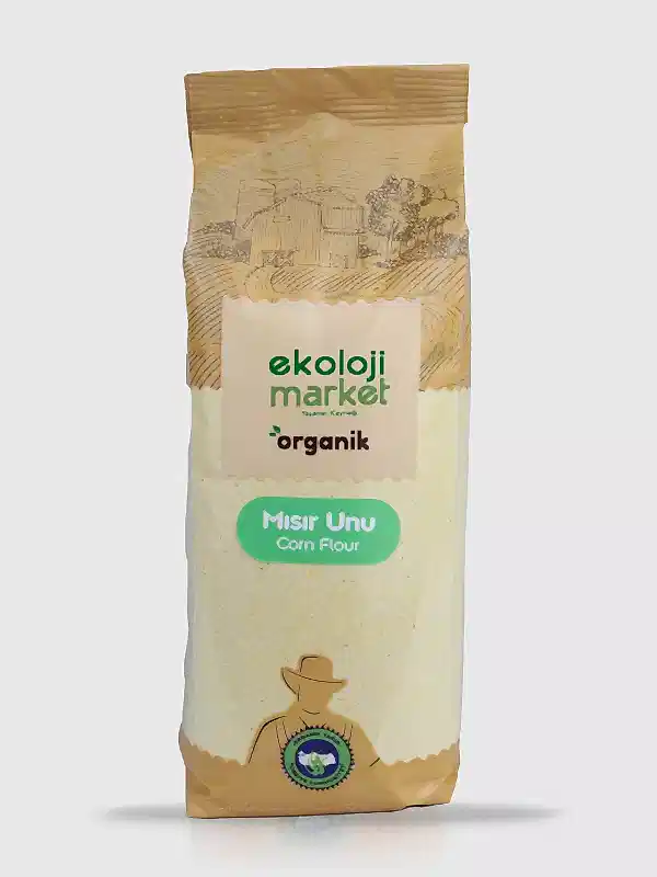 Organik Mısır Unu 750 gr