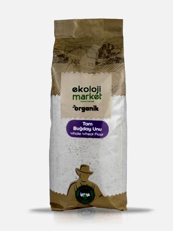 Organik Tam Buğday Unu 750 gr