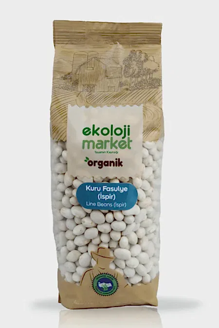 Organik Glutensiz Kuru Fasulye Şeker İspir 750 gr