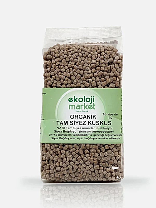 Organik Tam Siyez Kuskus 400 gr