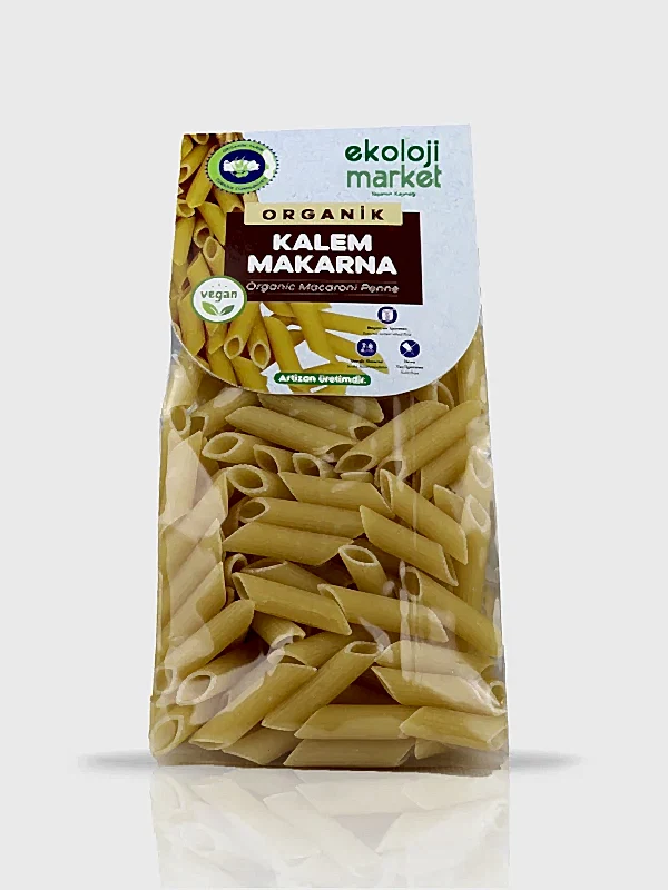 Organik Sade Kalem Makarna 300 Gr