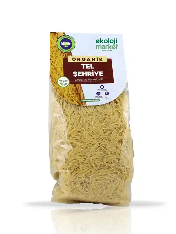 Organik Sade Tel Şehriye 250 Gr