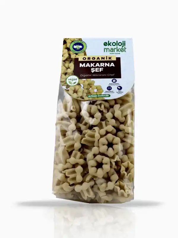 Organik Sade Şef Makarna 300 Gr