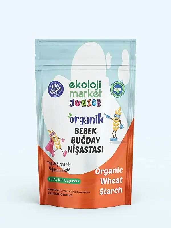 Organik Junior Glutensiz Buğday Nişastası 250 Gr