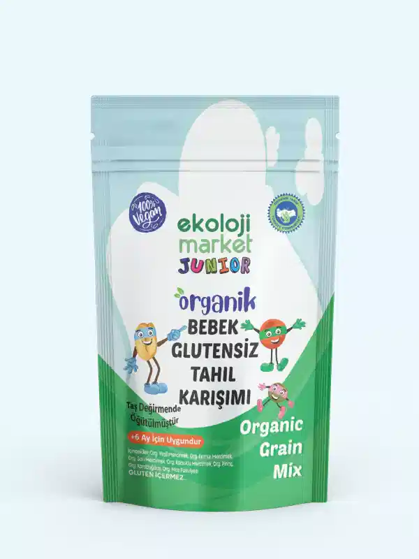 Organik Junior Glutensiz Tahıl Karışımı 250 Gr