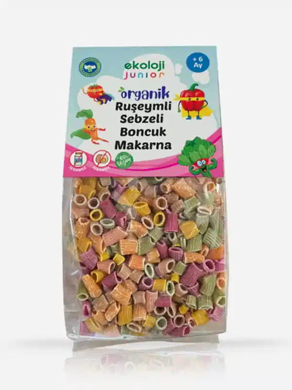 Organik Junior Ruşeymli Sebzeli Boncuk 250 Gr