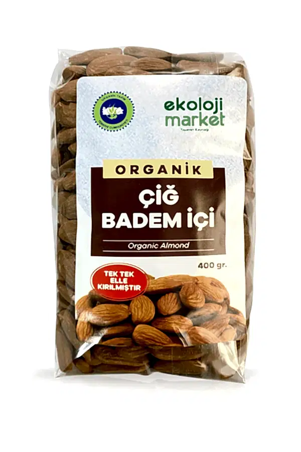 Organik Glutensiz Badem içi 400 gr