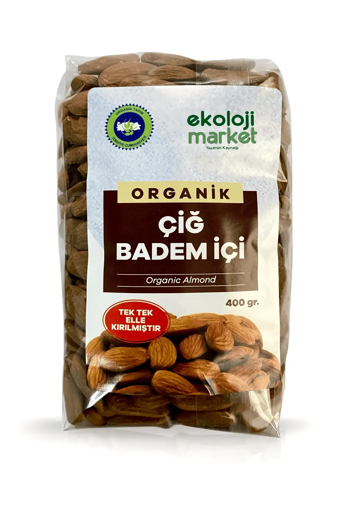 Organik Glutensiz Badem içi 400 gr