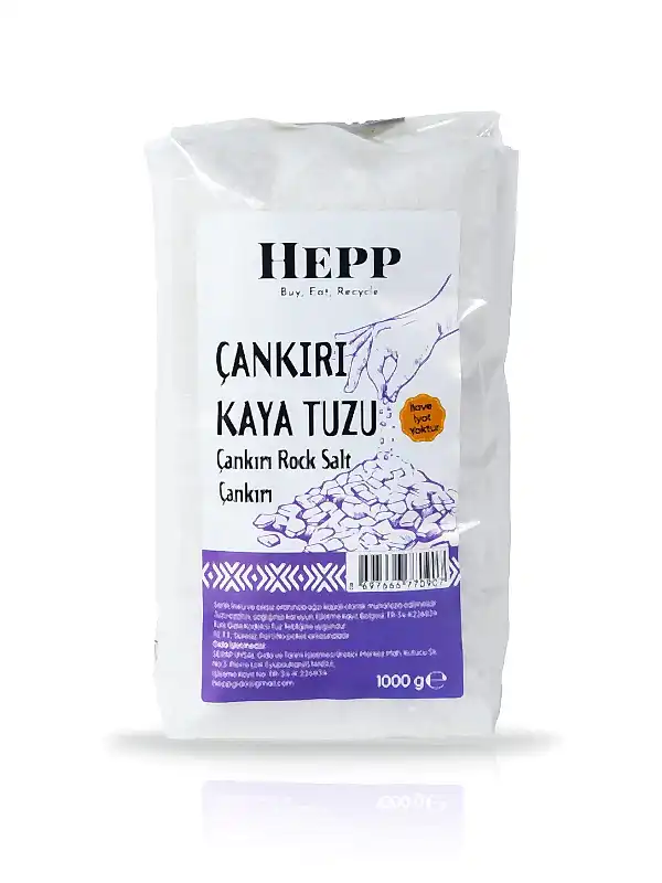Hepp Çankırı Kaya Tuzu 1000 gr