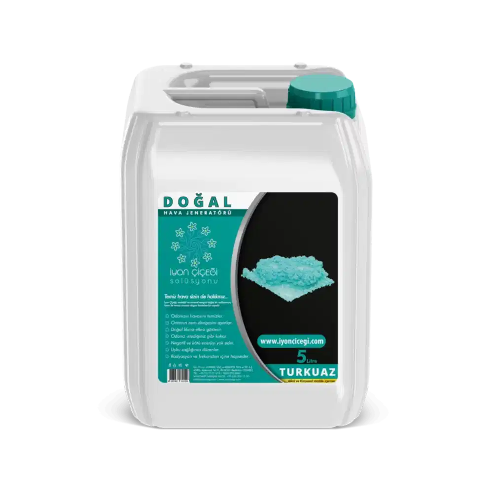 İyon Çiçeği Solüsyonu 5 Litre - 6 Farklı Renk
