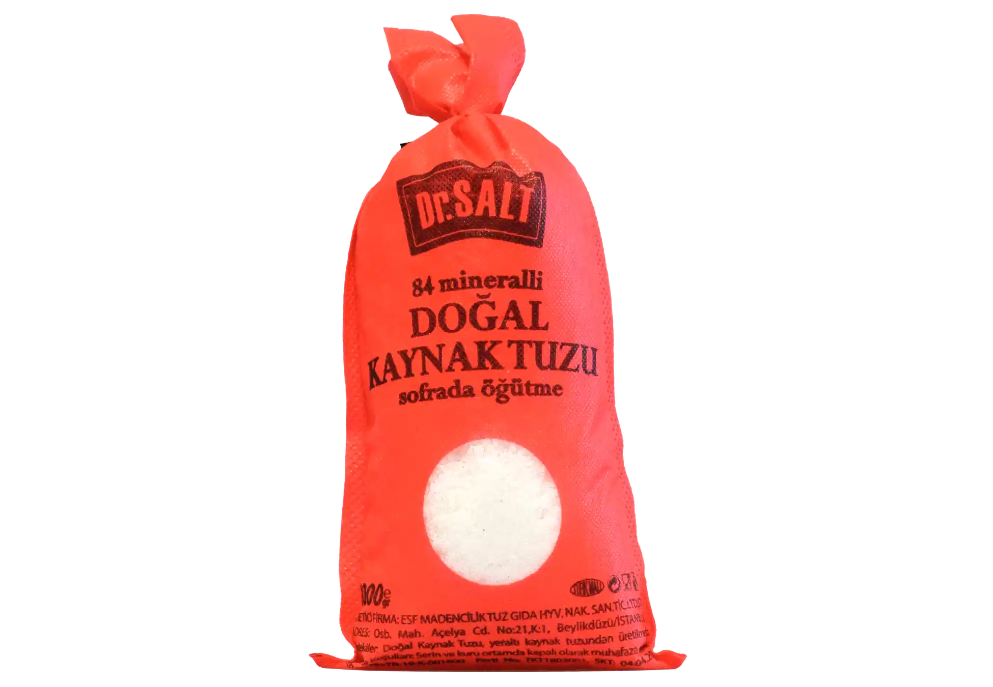 84 Mineralli Doğal Kaynak Tuzu Bez Paket - 1000 Gr.