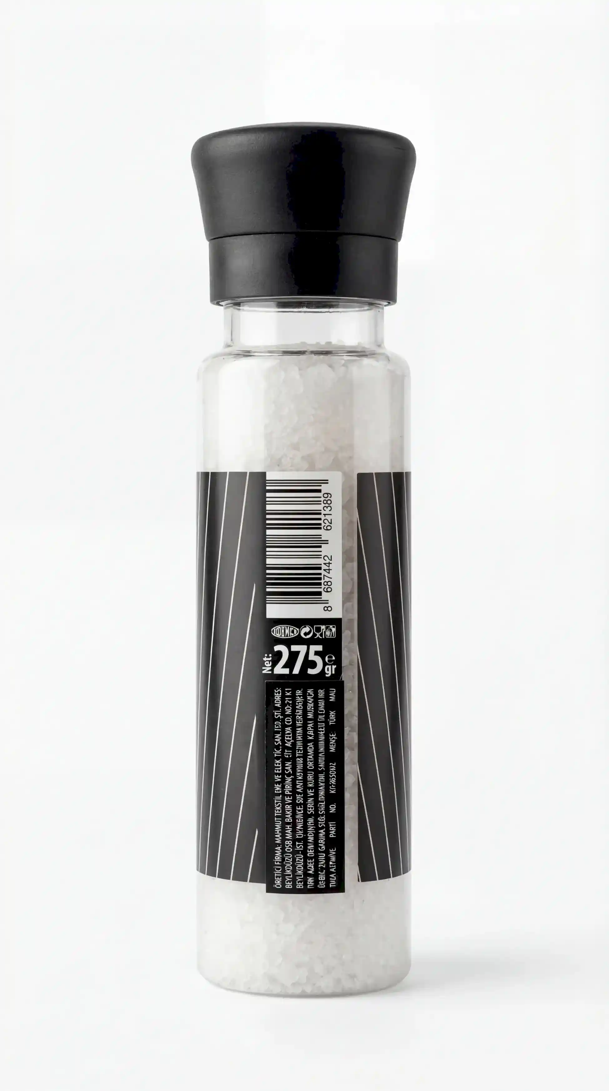Doğal Kaynak Tuzu Seramik Değirmen 275 Gr.