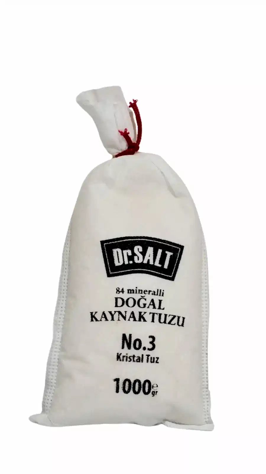84 Mineralli Doğal Kaynak Tuzu 5 Boyut ve Numara Bez Paket - 1000 Gr.