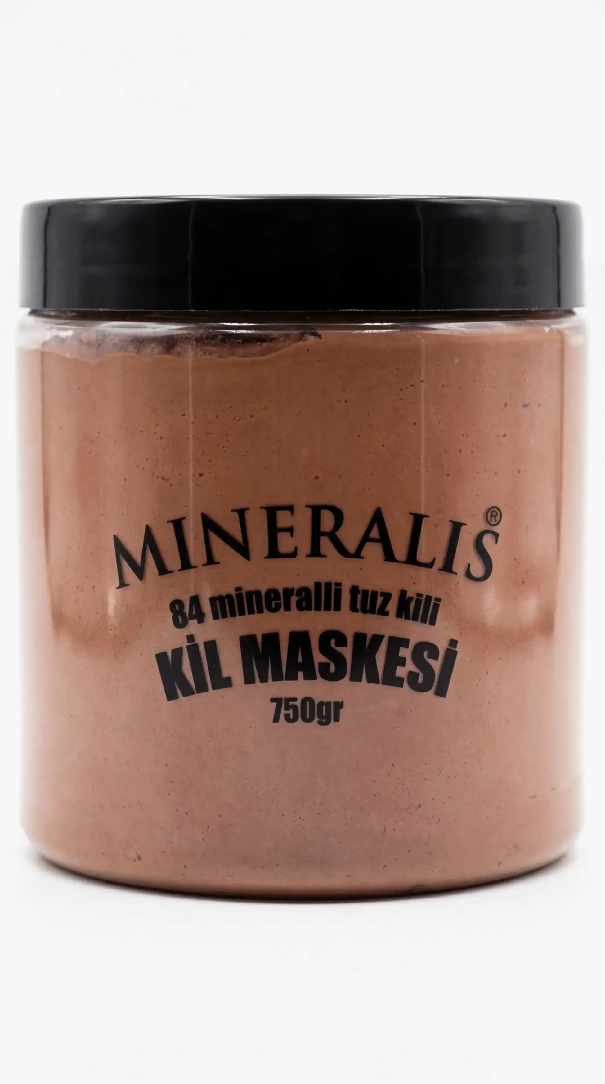 Yeni Ürün - Mineralis Doğal Tuz Killi Kırmızı Kil Maskesi 750 Gr. - Dr.SALT Sıvı Tuz İlaveli Gözenek Sıkılaştırıcı ve Siyah Nokta Karşıtı Kil Maskesi