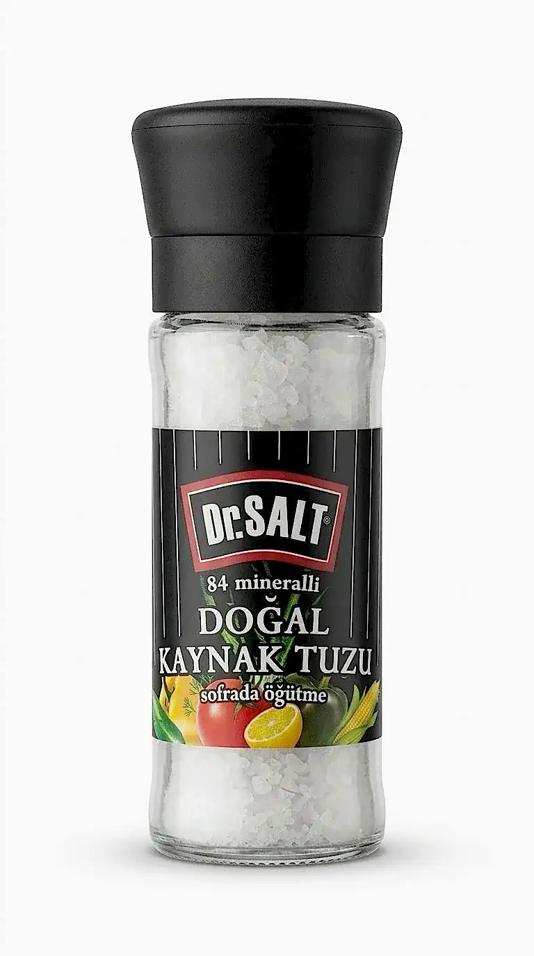 Doğal Kaynak Tuzu Seramik Değirmen 110 Gr.