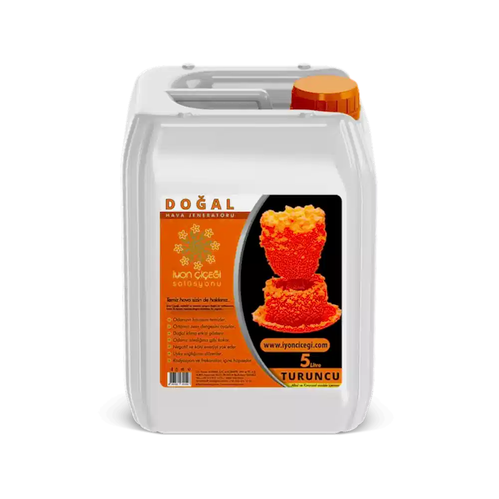 İyon Çiçeği Solüsyonu 5 Litre - 6 Farklı Renk