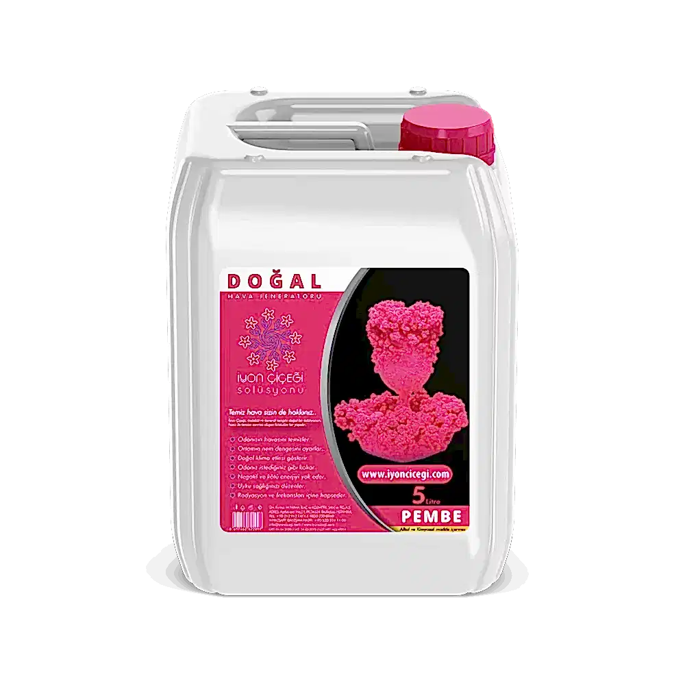 İyon Çiçeği Solüsyonu 5 Litre - 6 Farklı Renk