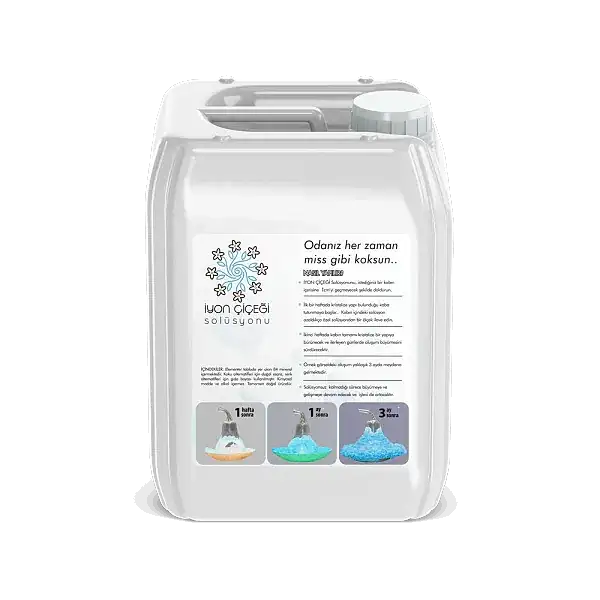 İyon Çiçeği Solüsyonu 5 Litre - 6 Farklı Renk