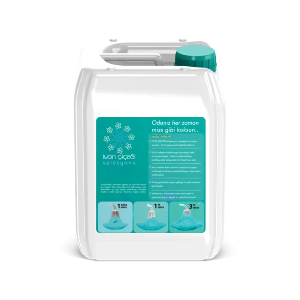İyon Çiçeği Solüsyonu 5 Litre - 6 Farklı Renk