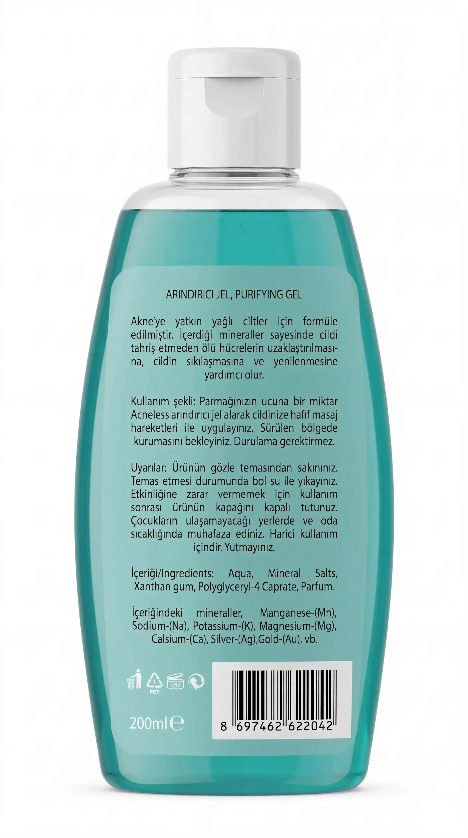 Mineralis Akne Karşıtı Arındırıcı Jel