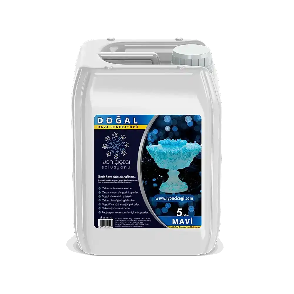 İyon Çiçeği Solüsyonu 5 Litre - 6 Farklı Renk