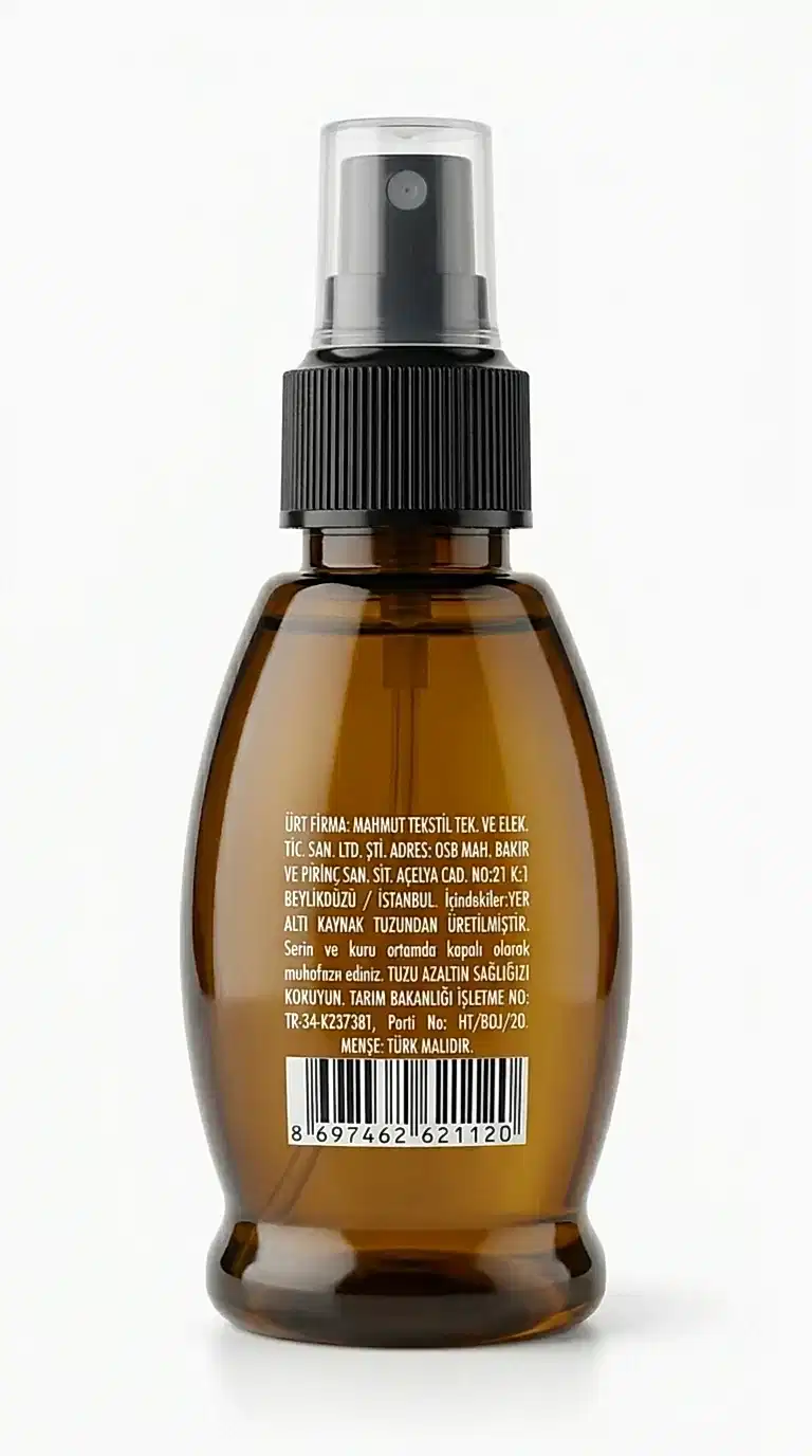 84 Mineralli Sıvı Tuz Çözeltisi Sprey Şişe 150 Ml.