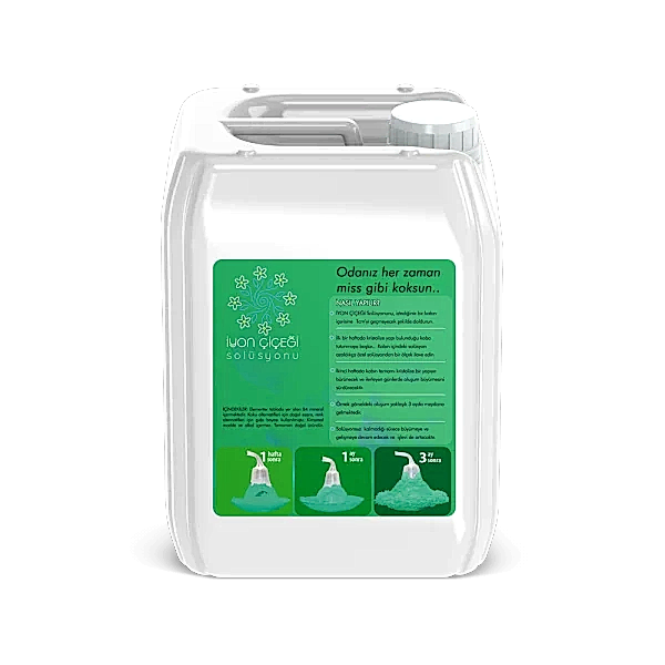 İyon Çiçeği Solüsyonu 5 Litre - 6 Farklı Renk