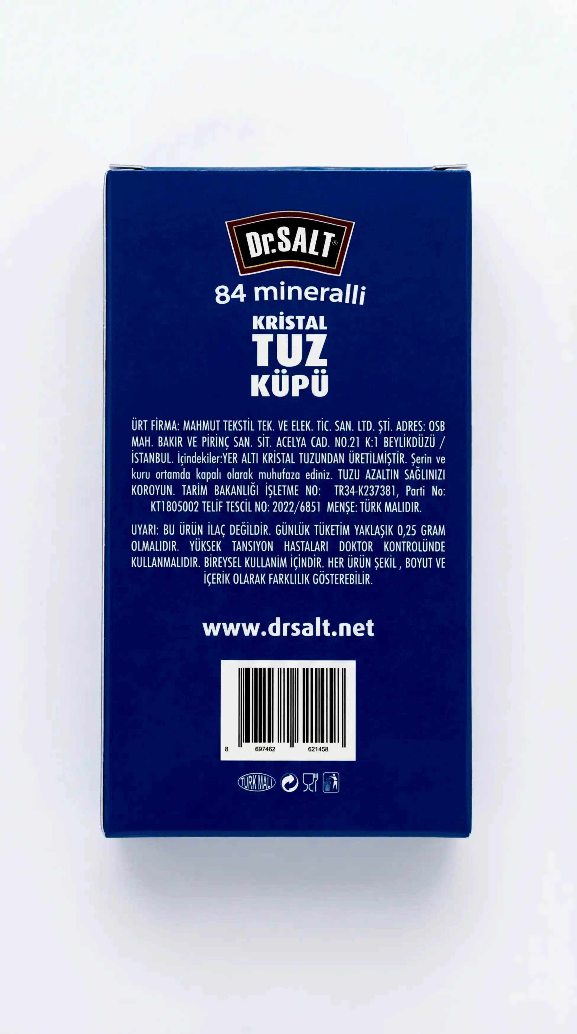 Tuz Küpü - Doğal Cebinizdeki Tuz Kaynağı (TEKLİ – 1 ADET)