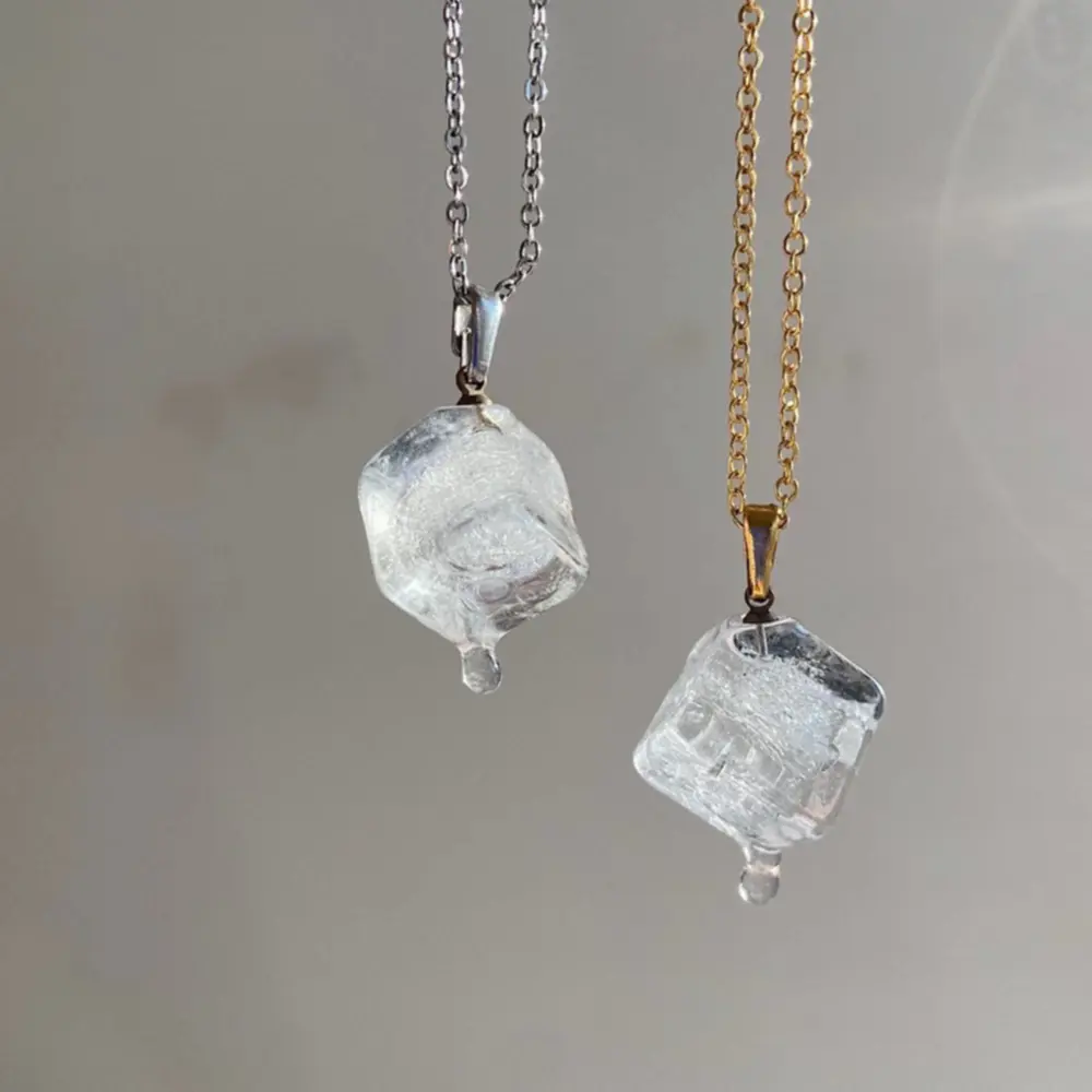 Ice Baby Buz Küp Kolye