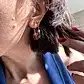 Kahve Çekirdeği Küpe