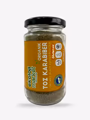 Organik Glutensiz Kavanoz Toz Karabiber 100 gr
