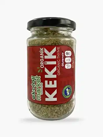 Organik Glutensiz Kavanoz Kekik 30 gr