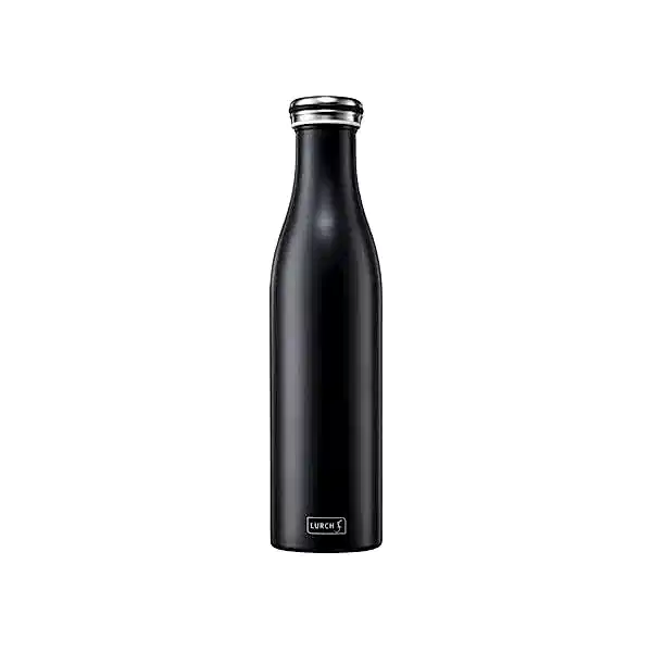 Lurch - 750 ml Mat Siyah, Paslanmaz Çelik Termos - Çift Cidarlı, Sızdırmaz - 240928